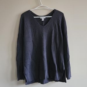 Athleta V-Neck Knit Sweater